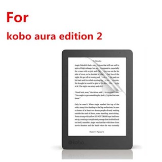 ฟิล์มกันรอยหน้าจอ PET นิ่ม แบบใส สําหรับ Kobo Aura Edition 2 H2O 2017 Glo Libra H2O Nia 6 Clara HD