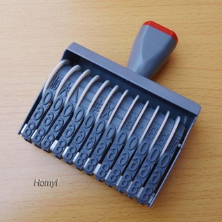 [Homyl] แสตมป์ตรายางตัวเลข 12 หลัก สําหรับทําการ์ด DIY