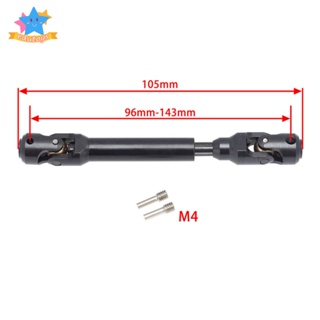 [Edstars] เพลาขับ CVD โลหะ CNC ปรับได้ อุปกรณ์เสริม สําหรับรถไต่หินบังคับ 90046 Wraith สเกล 1:10