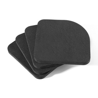 【yunhai】4 pcs Washer Shock Slip Mats Reducing Refrigerator Anti-vibration Noise Pad