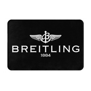 Breitling (1) พรมเช็ดเท้า ผ้าสักหลาด กันลื่น ดูดซับน้ํา แห้งเร็ว 16x24 นิ้ว สําหรับห้องน้ํา พร้อมส่ง