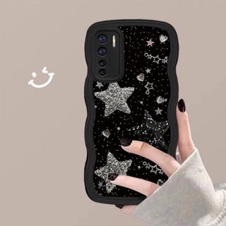 เคสซิลิโคนนิ่ม ลายคลื่น สําหรับ Vivo Y17 Y15 Y12 Y20 Y21 Y50 Y30 Y19 Y91 Y81 Y65 V5 V9 V11 V15 V20 V23 V23e V25 V27 V27e T1 S1 iQOO Z7 Z7x 11 X50 X60 Pro | Dbl 12