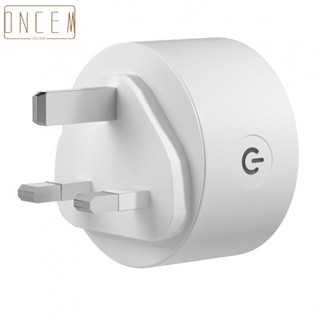 【ONCEMOREAGAIN】Power Socket For EWeLink Home Assistant Socket Switch UK Wireless 100-240V ABS