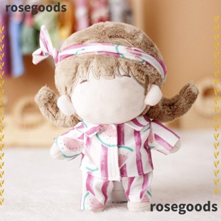 Rosegoods1 เสื้อผ้าตุ๊กตา แฮนด์เมด สําหรับตุ๊กตาแตงโม ขนาด 20 ซม.