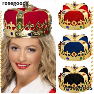 Rosegoods1 หมวกมงกุฎ หรูหรา ปาร์ตี้ Boland Royal Emperor Hat