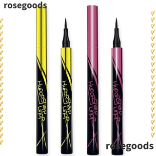 Rosegoods1 อายไลเนอร์ เนื้อลิขวิด แห้งเร็ว ป้องกันเหงื่อ สําหรับแต่งหน้า