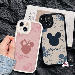 เคสโทรศัพท์มือถือแบบนิ่ม ลายการ์ตูนมิกกี้ มินนี่เมาส์ เรียบง่าย สําหรับ Vivo Y35 Y16 Y15 Y36 Y11 Y22 Y21 Y20 Y17 Y20s Y12 Y02 Y91 Y15s Y30 Y51 V25E Y20i Y15A Y21s Y91C V23E Y33s Y21A Y31 Y22s V23