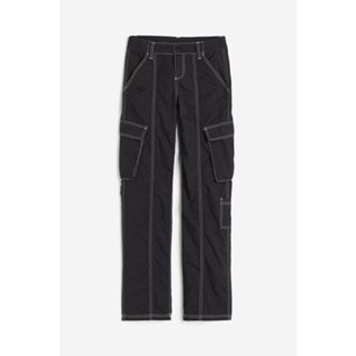 H&amp;M  Woman Canvas cargo trousers 1083344_10