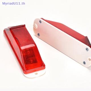 Myriadu โคมไฟ LED พลังงานแสงอาทิตย์ แบบชาร์จไฟได้ เพื่อความปลอดภัย อุปกรณ์เสริม สําหรับรถยนต์