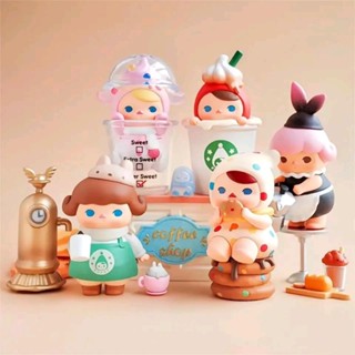 กล่องสุ่มโมเดล Pucky Rabbit Cafe series model