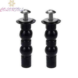 【COLORFUL】Toilet Bolts Universal Home Improvement Replacement For Old Broken Rubber