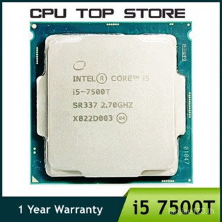 โปรเซสเซอร์ CPU Intel Core i5-7500T i5 7500T 2.7GHz Quad-Core Quad-Thread 6M 35W LGA 1151