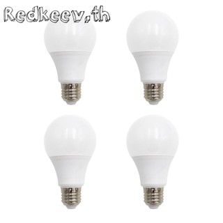 Redkeev™ หลอดไฟ LED E27 ระบบเซนเซอร์อัจฉริยะ ควบคุมด้วยเสียง และแสง