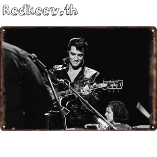 Redkeev™ โปสเตอร์ Elvis Presley สไตล์วินเทจ สําหรับตกแต่งผนัง คาเฟ่ บาร์ ผับ