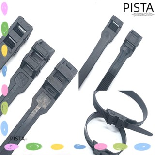 Pista ห่วงล็อคสายเคเบิล แบบคู่ 100 ชิ้น