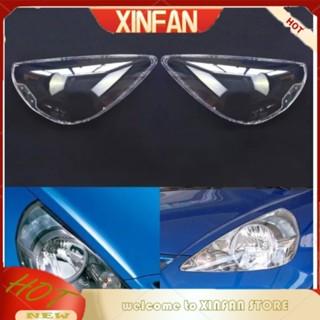 Xinfan เลนส์ไฟหน้ารถยนต์ แบบเปลี่ยน สําหรับ Hond Fit Jazz Hatchback 2003 2004 2005 2006 2007