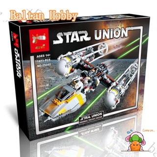 Baltan Toy BH1 ของเล่นตัวต่อ รูป star wars 10134 Y-wing Attack Starfighter 05040 EW7