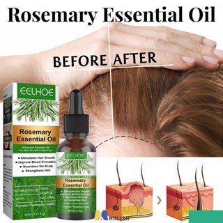 Eelhoe Rosemary Treatment Hair Growth Salon เซรั่มซ่อมแซมผม Essential Oil Anti Hair Loss Spray Products Ginger Treatment MOLISA