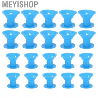 Meyishop Silicone Hair Curlers Set  Prevent Hair Damaging Hair Curler Roller for Home Use