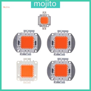 Mojito ชิปไฟ LED 100W 50W 30W 20W 10W 380NM-840NM พลังงานสูง