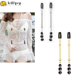 Lollipo1 เครื่องประดับ คลิปหนีบหัวนมปลอม เซ็กซี่ ไม่ต้องเจาะร่างกาย สําหรับผู้หญิง