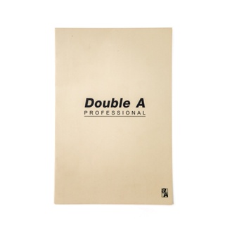 Double A สมุดบันทึกมุงหลังคา 70แกรม ครีม   Professional