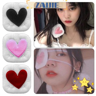 Zaijie24 แผ่นปิดตาคอสเพลย์ อนิเมะโลลิต้า แบบไขว้ ปักลาย DIY