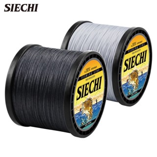 Siechi สายเบ็ดตกปลา PE แบบถัก 300 ม. 500 ม. 1000 ม. 4 เส้น