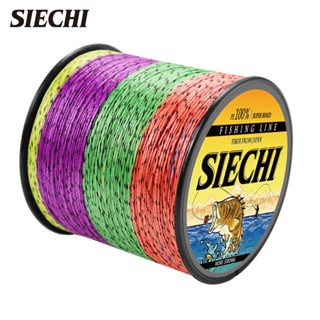 Siechi ใหม่ สายเอ็นตกปลา PE แบบถัก แข็งแรงมาก 300 500 1000 ม. 22LB-88LB 8 เส้น