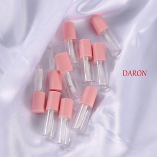 Daron หลอดพลาสติกเปล่า สําหรับใส่ลิปกลอส ลิปบาล์ม 10 ชิ้น ต่อชุด