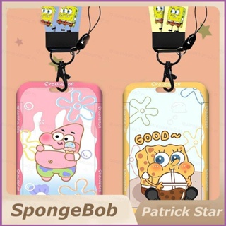 Sq2 พวงกุญแจเชือกแขวน จี้การ์ตูน SpongeBob SquarePants Patrick Star น่ารัก สําหรับห้อยตกแต่ง