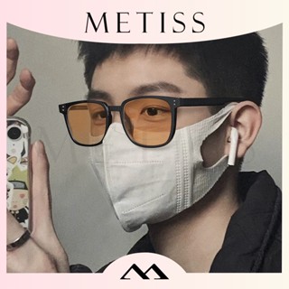 Metiss แว่นตากันแดด เกรดสูง ป้องกันรังสีอัลตราไวโอเลต ที่แข็งแกร่ง สีอ่อน สําหรับผู้ชาย และผู้หญิง