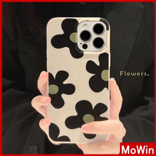 Mowin - เข้ากันได้สำหรับ เคสไอโฟน เคสไอโฟน11 เคส iphone 11 สำหรับ iPhone 14 Pro Max เคส iPhone สีกากีสีเทาเคลือบเงา TPU เคสอ่อนกันกระแทกป้องกันกล้องดอกไม้เข้ากันได้กับ iPhone 13 Pro max 12 Pro Max 11 xr xs max 7Plus 8Plus