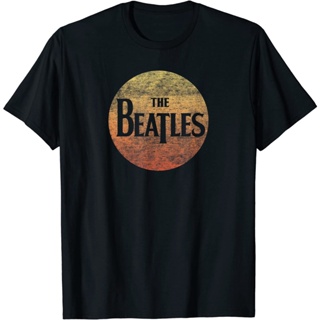 เสื้อยืดแขนสั้นเสื้อยืดพิมพ์ลายแฟชั่นเสื้อยืด พิมพ์ลาย The Beatles Rock แฟชั่นสําหรับผู้ชาย และผู้หญิงS-5XL