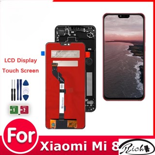 6.26&amp;quot;  Ips LCD สําหรับ Xiaomi MI 8 LITE จอแสดงผล LCD 10 จุด + หน้าจอสัมผัส พร้อม / ไม่มีกรอบ แบบเปลี่ยน สําหรับ MI 8 LITE LCD