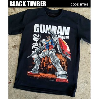 BT168 GUNDAM RX-78 Original Black Timber T-Shirt_01