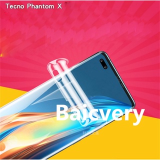 Tecno Phantom X AC8 ฟิล์มไฮโดรเจล ป้องกันหน้าจอ แบบเต็มจอ ฟิล์มป้องกันหน้าจอ