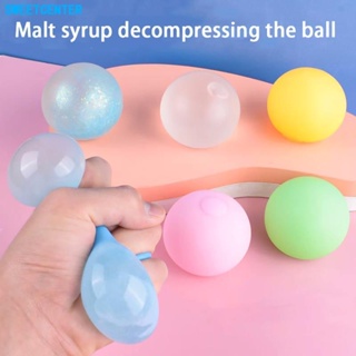 Fluorescent Sticky Ball 6cm Luminous Ceiling Ball Target and Throw to Stress Relief Toys Gift for Kids
