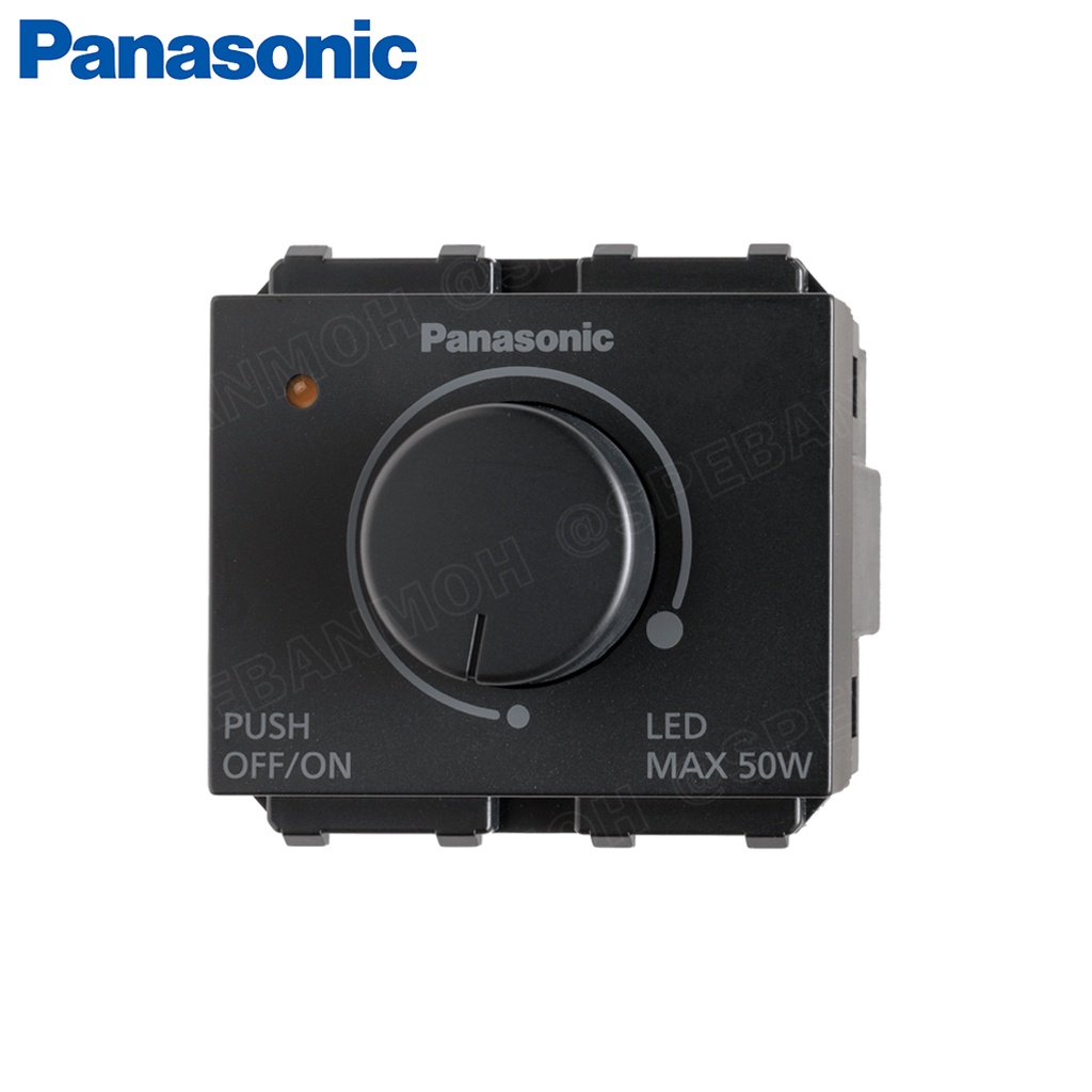 WEGN57912B INITIO PANASONIC สวิตซ์หรี่ไฟแอลอีดี 50 วัตต์ 220 โวลต์ LED-Dimmer Switch 50W 220V∼