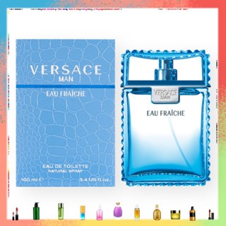 VERSACE MAN EAU FRAICHE EDT 100 ml กล่องซีล/น้ำหอมสำหรับผู้ชาย/เวอร์ซาเช่ น้ำหอม