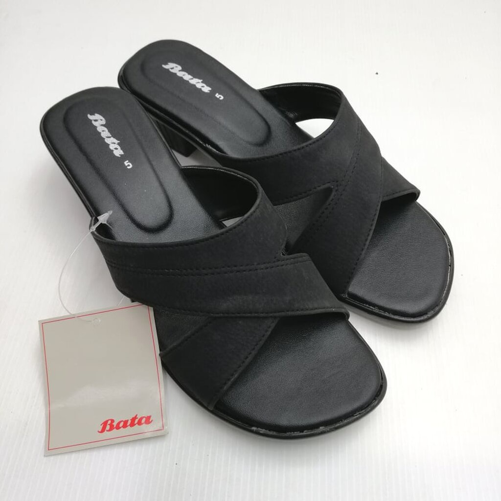 Bata รุ่น 661-6014 รองเท้าแตะส้นสูงผู้หญิง บาจา ของแท้ Size 4-10 (37-42) รุ่น 661 6014