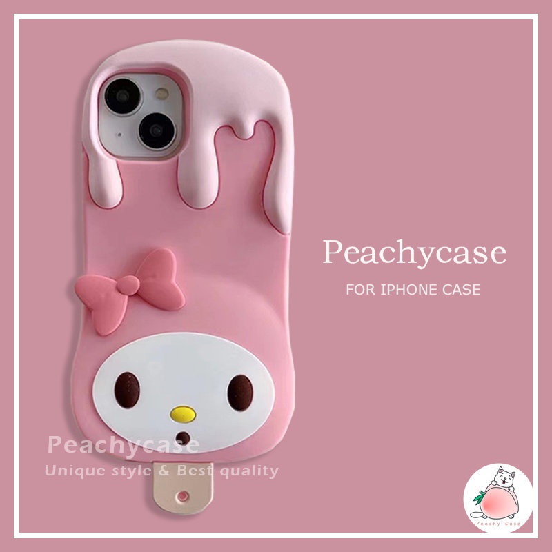 เคสโทรศัพท์ซิลิโคน TPU แบบนิ่ม กันกระแทก ลายการ์ตูนไอศกรีม ประดับโบว์ สําหรับ iPhone 14 13 12 Pro Max 11 Xr X Xs 6 7 8 Plus
