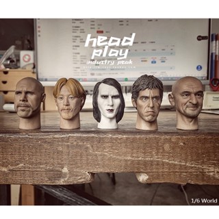 Headplay ของแท้ ของแกะสลัก รูปหัวทหาร 3 คน 1/6 1: 6 สไตล์ทหารเอเชีย [ของแท้]