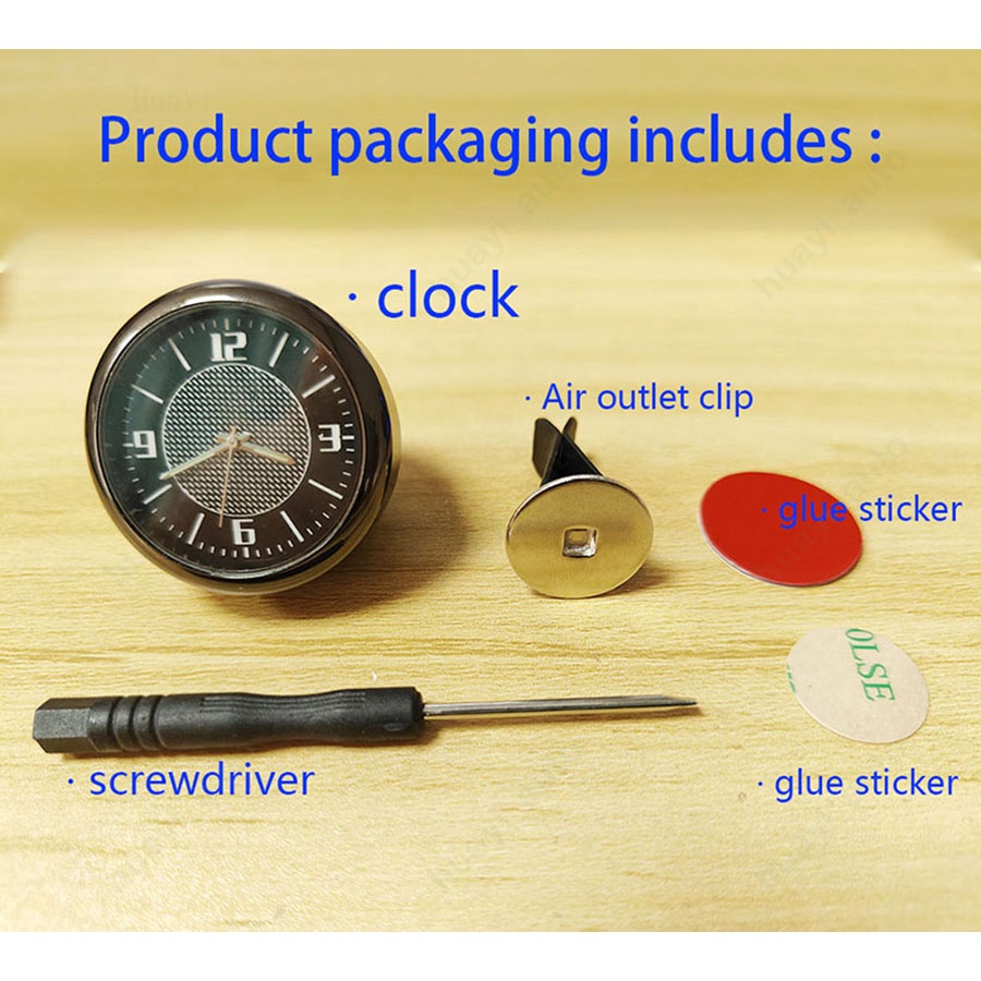 นาฬิกาควอตซ์เรืองแสง ขนาดเล็ก สําหรับ Ford Ranger Bronco Focus Kuga Ka EcoSport Transit F-Series Maverick Figo - รูปที่ 7