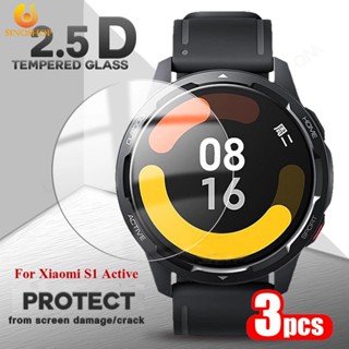 ฟิล์มกระจกนิรภัยกันรอยหน้าจอ สําหรับ XiaoMi Watch S1 Active XiaoMi mi band Watch S1 Pro XiaoMi Watch S1 3 1 ชิ้น