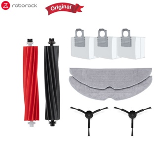 Original DuoRoller Main Side Brushes Mop Cloths HEPA Filters Dust Bags Accessories Spare Parts For Roborock S8 Pro Ultra Cleaner