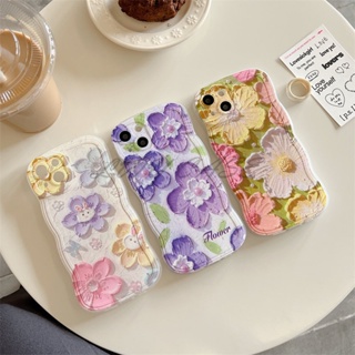 เคสโทรศัพท์มือถือแบบนิ่ม ลายดอกไม้ LWY สําหรับ Samsung Galaxy A52 A51 A71 A13 A12 A50 A50s A30s A32 A22 A21s A20 A30 A11 M11 A02 M02 A02s A03 A31