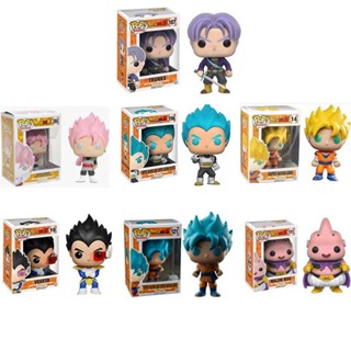 โมเดลฟิกเกอร์ Funko POP Dragon Ball Goku Vegeta Demon Buuotranks PGFX