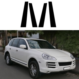 【TokTik Hot Style】สติกเกอร์เสากลาง สําหรับบ Porsche Cayenne 9PA Chassis E1 2003-2010 ขายส่ง 4 ชิ้น