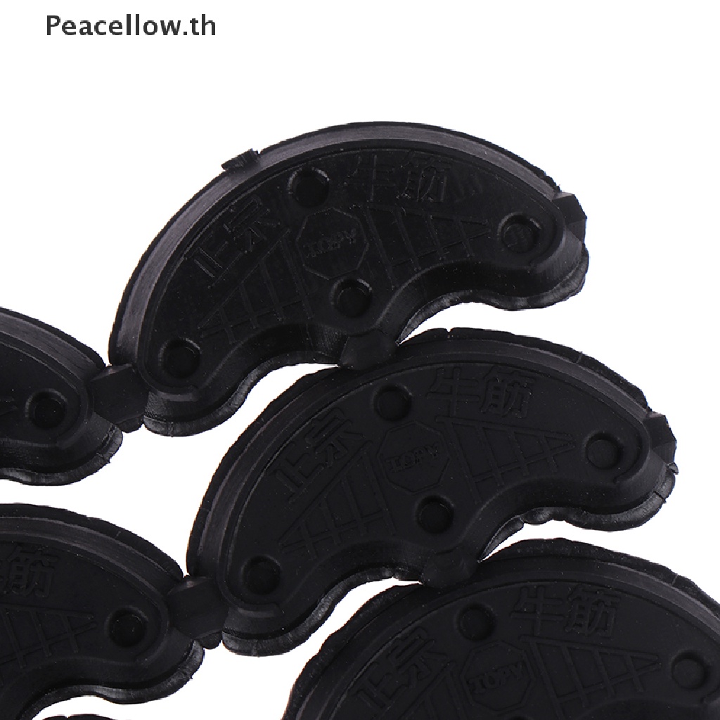 Peacellow แผ่นยางแปะส้นเท้า สําหรับซ่อมแซมรองเท้า DIY 14 20 30 คู่
   Th - รูปที่ 4